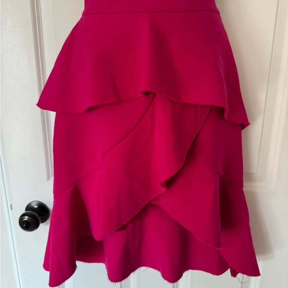 Zara, Elegant Pink Layered Skirt, Women’s XS - Picture 1 of 5